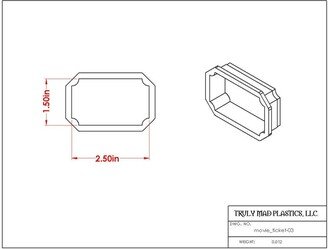 Fast Shipping Movie Ticket 03 Cookie Cutter, Circus Fair Cutter