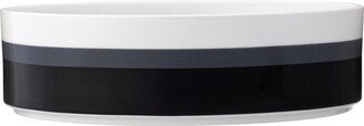 ColorStax Stripe Serving Bowls - Black, White