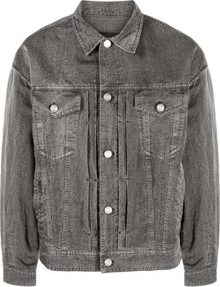 Dark-Wash Denim Jacket