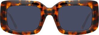 X The Attico Joria Square Frame Sunglasses-AA