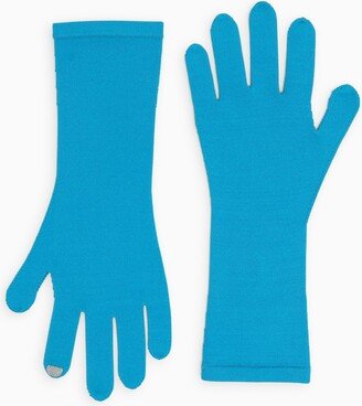 PH5 Maffei blue knitted gloves