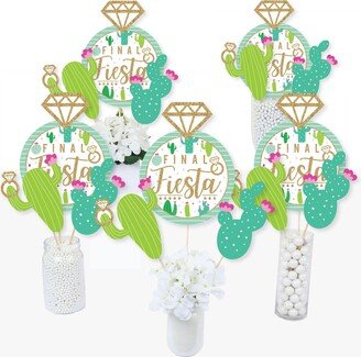 Big Dot Of Happiness Final Fiesta Bachelorette Party Sticks - Table Toppers 15 Ct