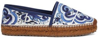 Tile-Print Espadrilles