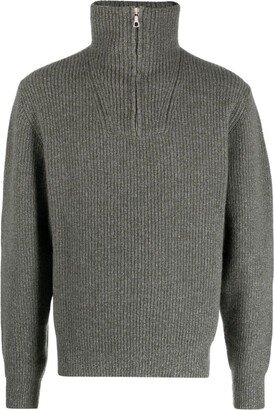 Tarek mock-neck jumper