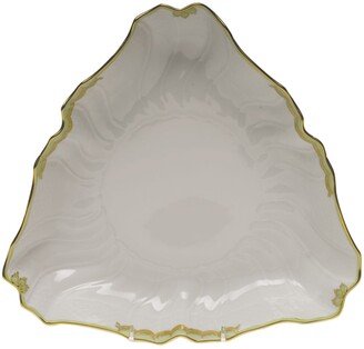 Princess Victoria Green Triangle Dish