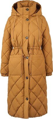 Button-Up Quilted Coat-AA