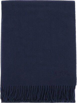 Alix Brodée Wool Scarf