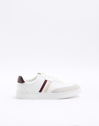 Mens White Skater Trainers