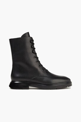 Mckenzee leather combat boots-AA