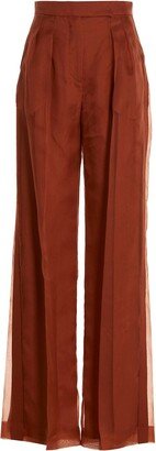 Chiffon Straight Leg Pants