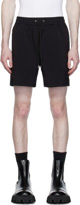 Black Track Shorts-AA