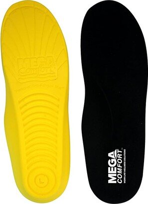 MEGAComfort Puncture Resistant Personal Anti-Fatigue Mat (PAM)(r) Insole (Yellow/Black) Insoles Accessories Shoes