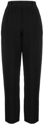 Saint Laurent Pre-Owned 1980s High-Waisted Straight-Leg Trousers