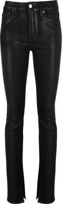 Constance high-shine skinny jeans