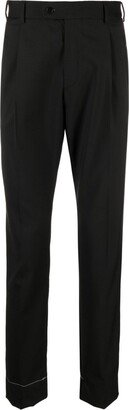 Straight-Leg Tailored Trousers-FF