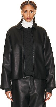 Eternal Leather Jacket in Black