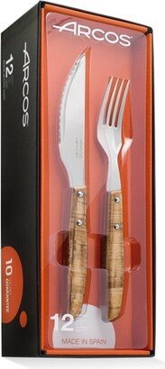 Arcos Forest 6pc Steak Set Dark Brown