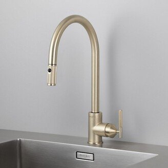 Buster + Punch Kitchen Dual-Spray Pull-Out Mixer Linear Faucet