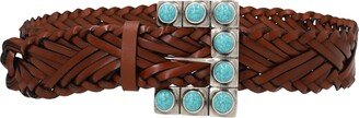 Braided Leather Belt