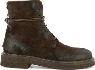 Parrucca Lace-Up Combat Boots