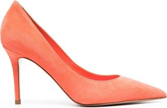 Eva 95mm suede pumps