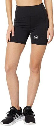 TrueStrength Yoga Short Tights IB1397 (Black/White) Women's Casual Pants