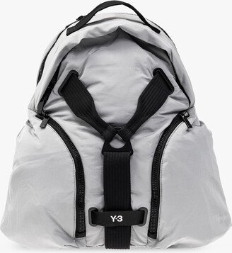 Backpack With Logo Unisex - Grey