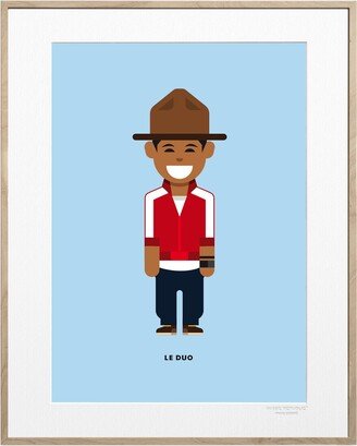 IMAGE REPUBLIC Pharrel Williams Painting Or Print Sky Blue