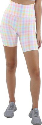 Womens High Waist Fitness Bike Short-AA