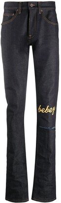x Theophilus London bebey selvedge jeans