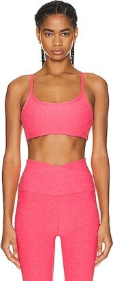 Spacedye Slim Racerback Bra in Coral