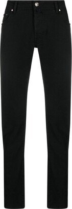 Nick low-rise slim-fit trousers