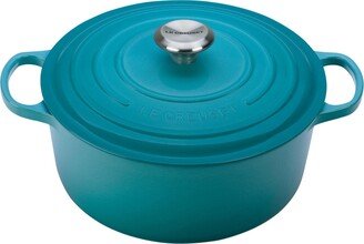 7.25-Qt. Signature Enameled Cast Iron Round Dutch Oven