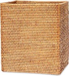 Pigeon & Poodle Dalton Rattan Wastebasket