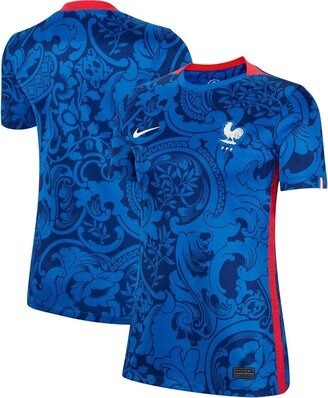 Women's Blue France Women's National Team 2022/23 Home Replica Blank Jersey