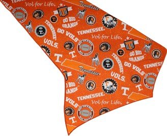 100% Cotton Table Runner Tennessee Volunteers College Sports Team Home Décor