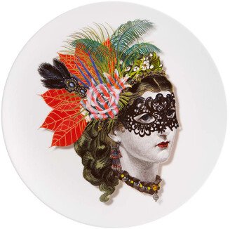 Christian LaCroix X Vista Alegre Love Who You Want Mamzelle Scarlet Dessert Plate