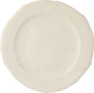 Yellow Nose Studio White Seat On Dinner Plate