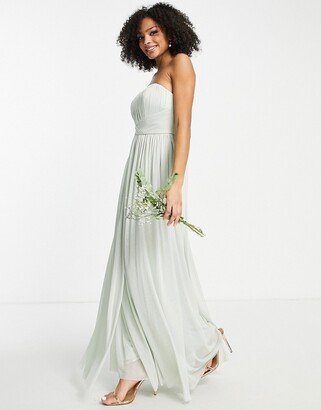 bridesmaid multiway maxi dress in sage