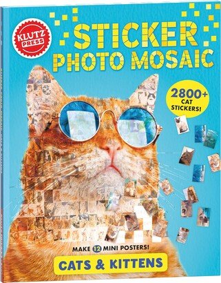 Klutz Press Sticker Photo Mosaic Cats Kittens