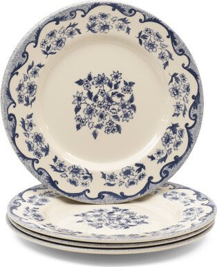 TJMAXX Set Of 6 French Toile Dinner Plates