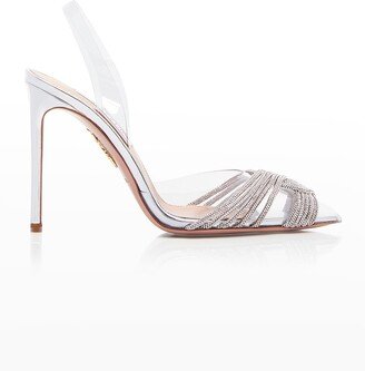 Gatsby Shimmery Halter Slingback Pumps