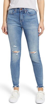 Viola Ripped Ankle Skinny Jeans