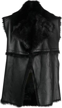 Yemi reversible shearling gilet