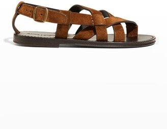 Culver Suede Slingback Sandals