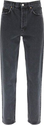 Organic Denim High-Waisted Jeans-AB