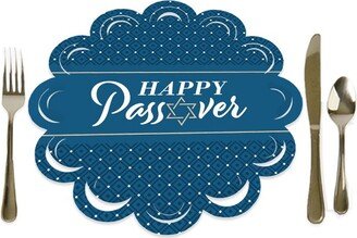 Big Dot of Happiness Happy Passover - Pesach Jewish Holiday Party Round Table Decorations - Paper Chargers - Place Setting For 12