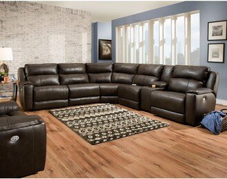 Dazzle Power Reclining Sectional Sofa