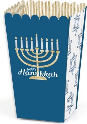 Big Dot Of Happiness Happy Hanukkah - Chanukah Favor Popcorn Treat Boxes - Set of 12