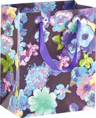 Gartner Studios Flower Tote Purple & Blue